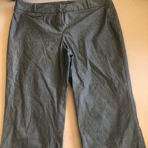 Pinstripe capris size 12